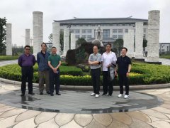 中国殡葬协会王宏阶、杨世森一行莅临考察指导