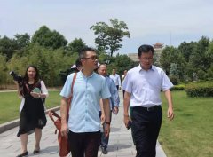 浦东水务和长桥山庄领导考察福寿园和天富娱乐集团