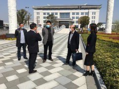 湖州市民政局副局长沈建军来天富娱乐调研生态葬